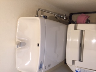 水道修理｜札幌市　南区　澄川｜トイレの水漏れ修理　￥３，５００税込