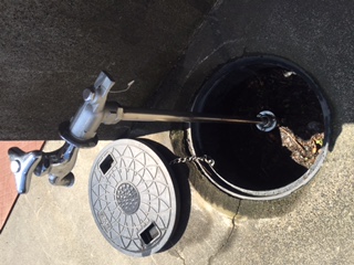 水道修理｜札幌市　北区　あいの里｜外の水道（散水栓）の水漏れ修理　￥１９，４４０税込
