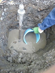 札幌市内＜水道水漏れ　修理日記＞外の水道修理