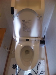 詰まり修理｜札幌市　中央区｜トイレのつまり　ラバーカップ修理￥３，５００