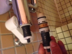 水道修理｜札幌市　北区　あいの里｜浴室蛇口の修理　￥１８，３６０税込