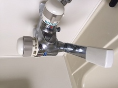 水道修理｜札幌市　西区　八軒｜浴室蛇口の水漏れ修理　￥２１，６００税込