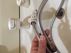 水道修理｜札幌市　北区　新琴似｜洗面蛇口の水漏れ修理　￥１９，４４０税込