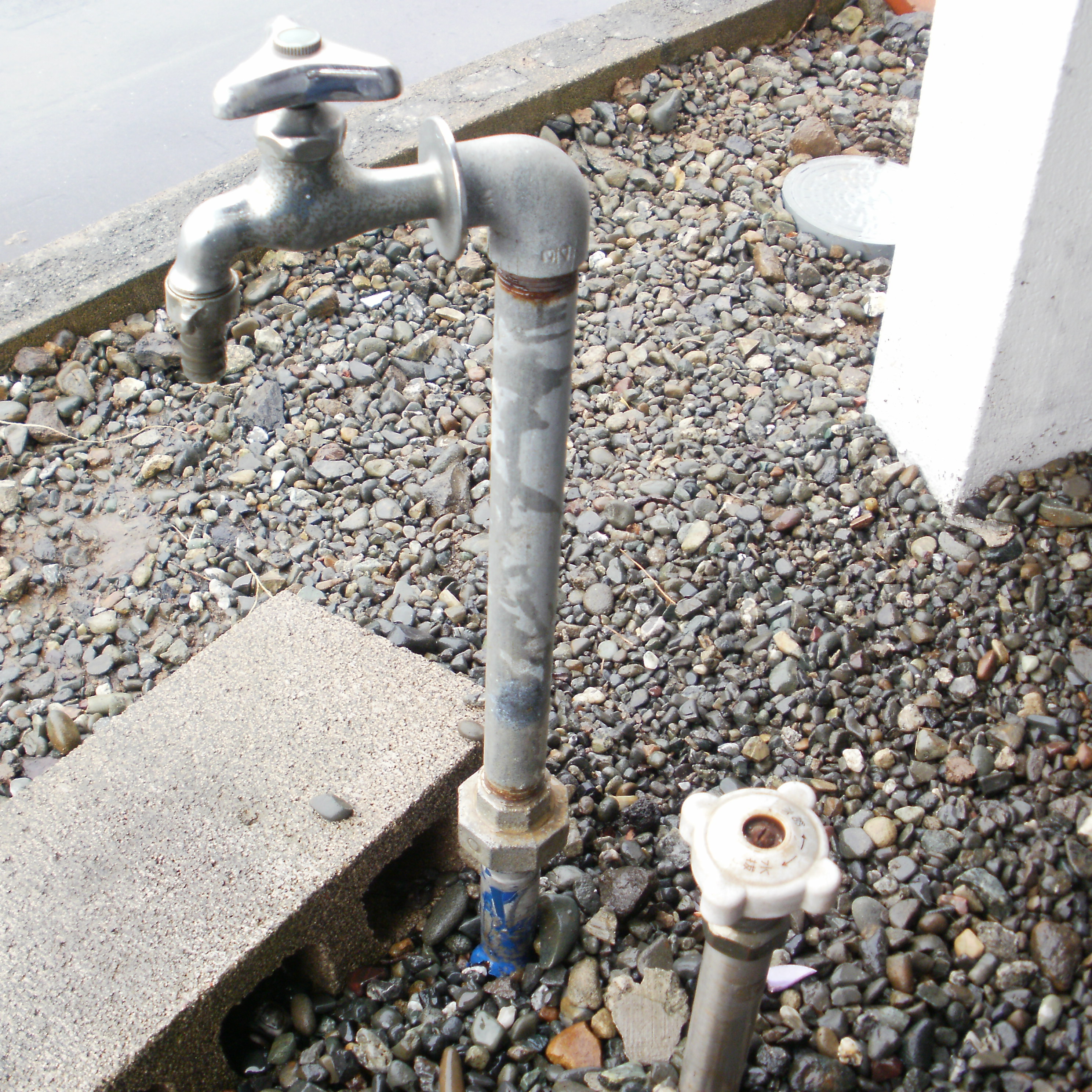 水道修理｜札幌市　北区　篠路｜水抜き栓水漏れ修理　￥１２，９６０税込