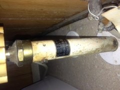 水道修理｜札幌市　豊平区　平岸｜水抜き栓（元栓）の水漏れ修理　￥１２，９６０税込